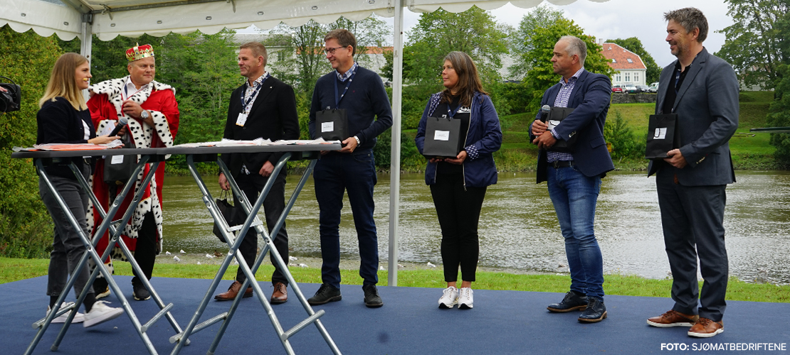 Vinnerne av NM i sjømat premiert på Aqua Nor