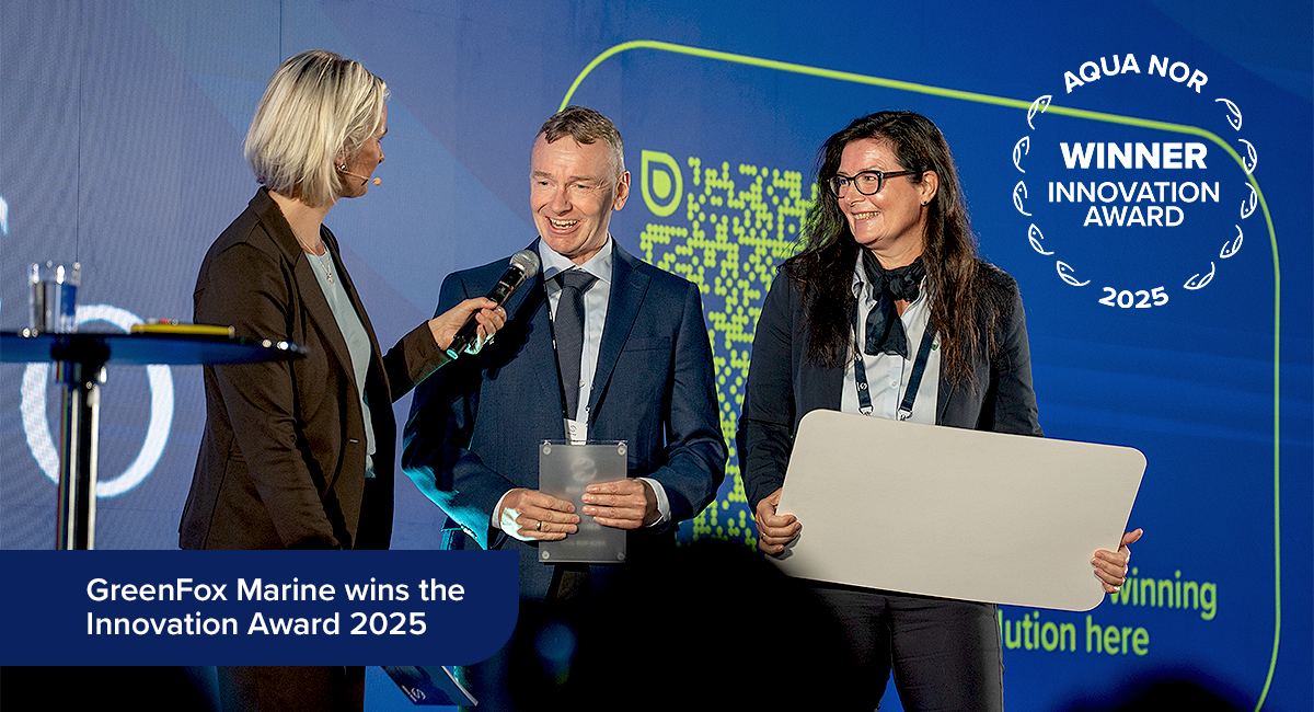 Winner of the 2025 Innovation Award: GreenFox Marine