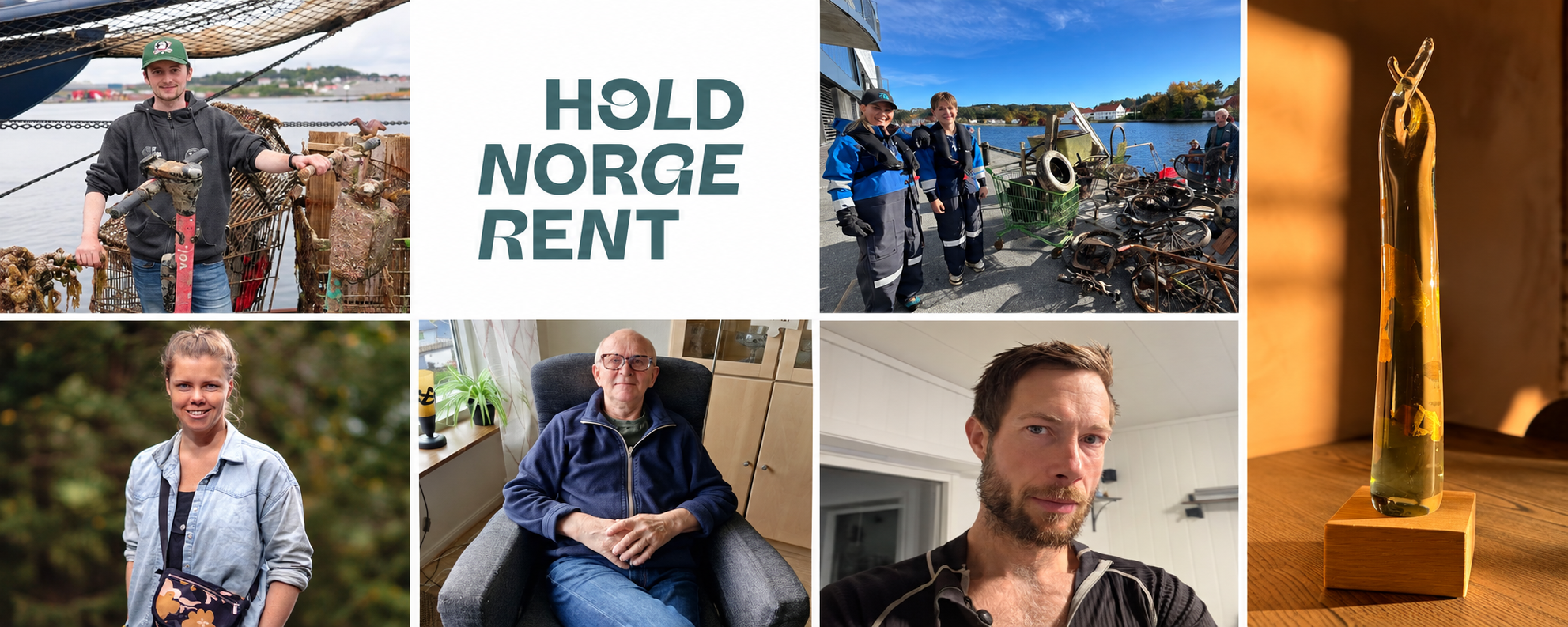 Hold Norge Rent har nominert fem kandidater til prisen Gullklypa 2025.